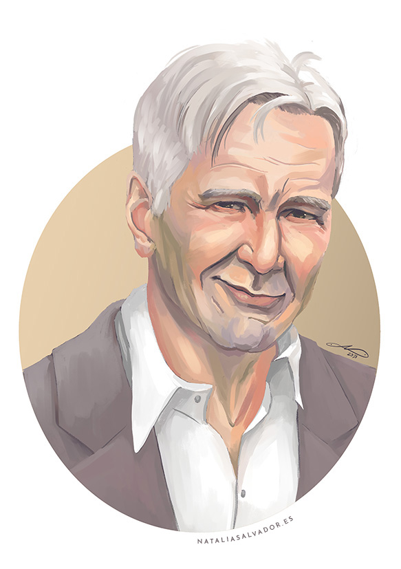 Harrison Ford portrait
